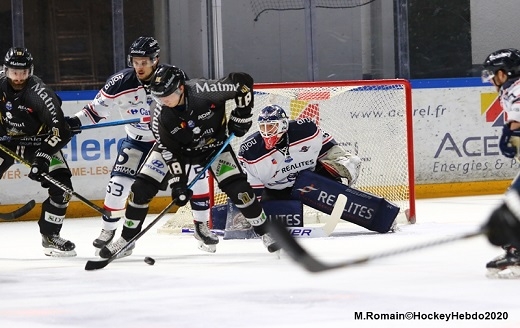 Photo hockey Ligue Magnus - Ligue Magnus : 41me journe : Rouen vs Angers  - Les Dragons passent la seconde.