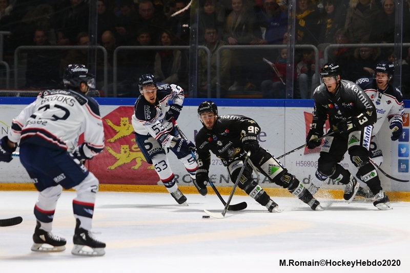 Photo hockey Ligue Magnus - Ligue Magnus : 41me journe : Rouen vs Angers  - Les Dragons passent la seconde.