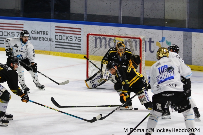 Photo hockey Ligue Magnus - Ligue Magnus : 41me journe : Rouen vs Marseille - Rouen gagne mais se fait peur.