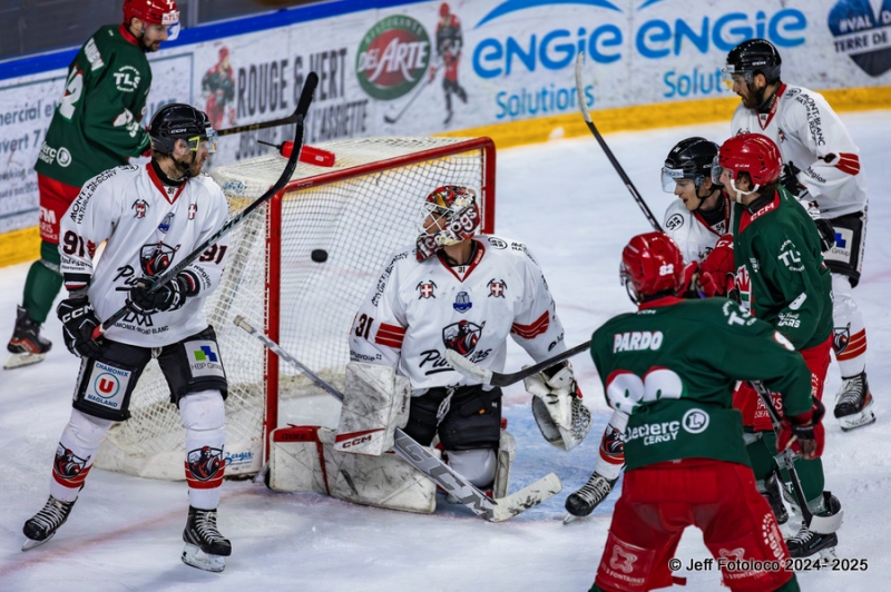 Photo hockey Ligue Magnus - Ligue Magnus : 42me journe : Cergy-Pontoise vs Chamonix  - Objectif play-offs atteint pour Cergy