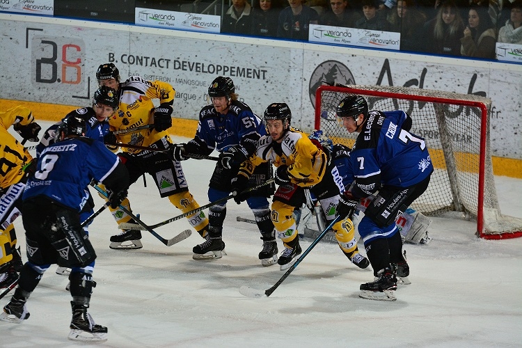 Photo hockey Ligue Magnus - Ligue Magnus : 42me journe : Gap  vs Rouen - Les matres du jeu 