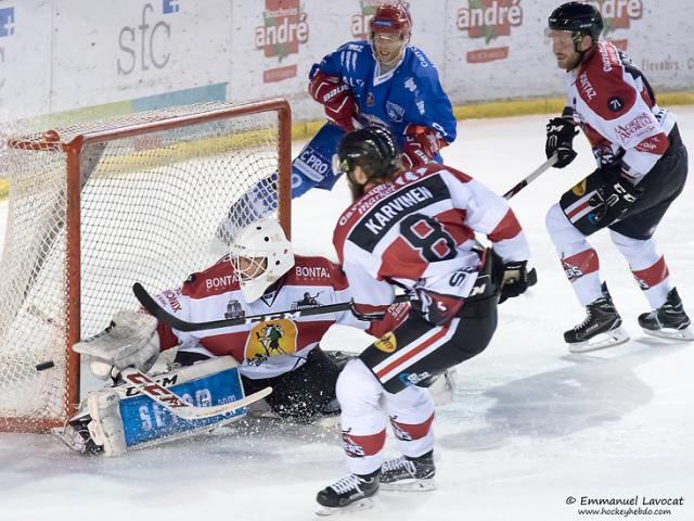 Photo hockey Ligue Magnus - Ligue Magnus : 42me journe : Lyon vs Chamonix / Morzine - LM : Les Pionniers au bord du gouffre & ITV