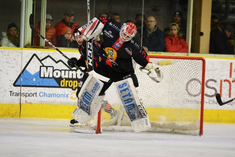 Photo hockey Ligue Magnus - Ligue Magnus : 43me journe : Chamonix  vs Bordeaux - Les Pionniers valident leur ticket pour les playoffs !