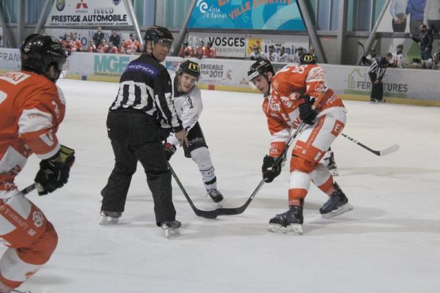 Photo hockey Ligue Magnus - Ligue Magnus : 43me journe : Epinal  vs Amiens  - LM : Dernier billet pour les play-offs !