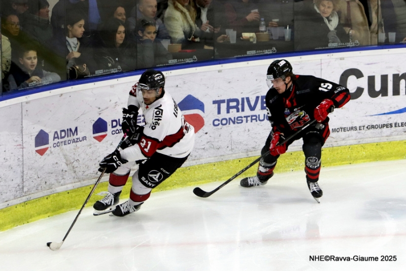 Photo hockey Ligue Magnus - Ligue Magnus : 43me journe : Nice vs Bordeaux - Les Boxers gchent le Carnaval