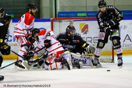 Photo hockey Ligue Magnus - Ligue Magnus : 43me journe : Rouen vs Bordeaux - Les Dragons drapent