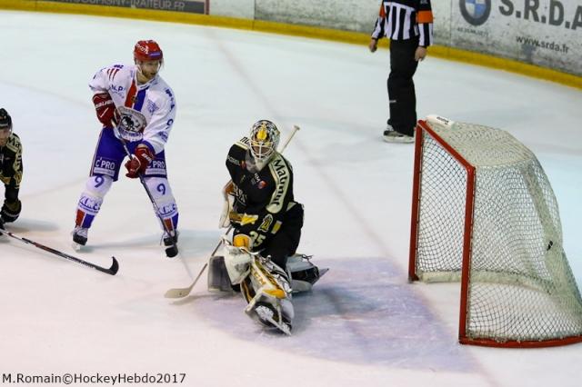 Photo hockey Ligue Magnus - Ligue Magnus : 43me journe : Rouen vs Lyon - LM : Les Dragons se positionnent.