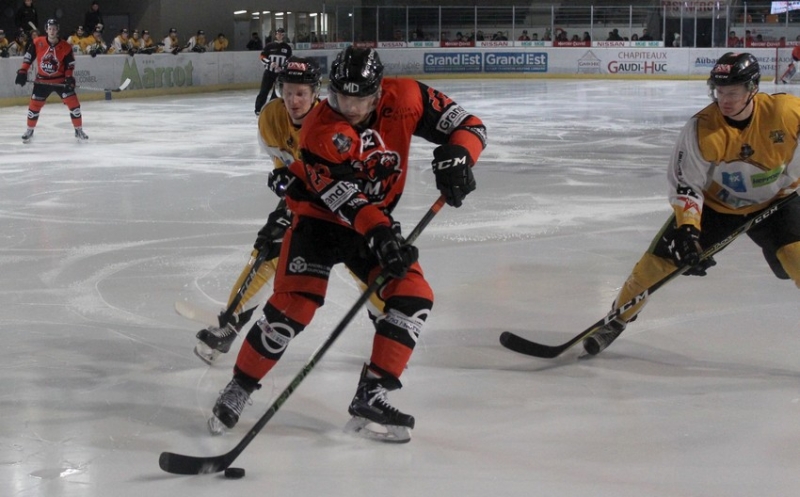 Photo hockey Ligue Magnus - Ligue Magnus : 44me journe : Epinal  vs Strasbourg  - La victoire ne suffit pas
