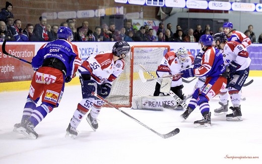 Photo hockey Ligue Magnus - Ligue Magnus : 44me journe : Mulhouse vs Angers  - Les promus obtiennent le ticket dor 
