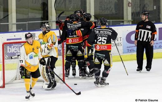 Photo hockey Ligue Magnus - Ligue Magnus : 44me journe : Nice vs Strasbourg  - LM : Victoire importante pour Nice