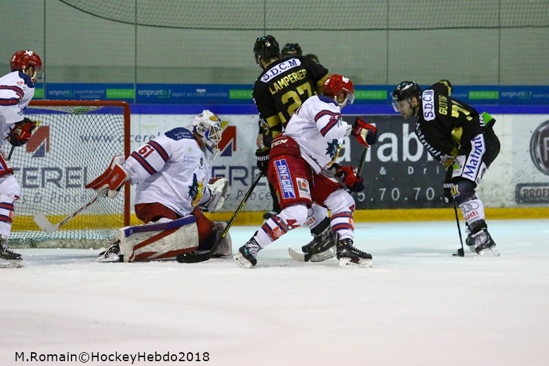 Photo hockey Ligue Magnus - Ligue Magnus : 44me journe : Rouen vs Grenoble  - Une dfaite pour conclure