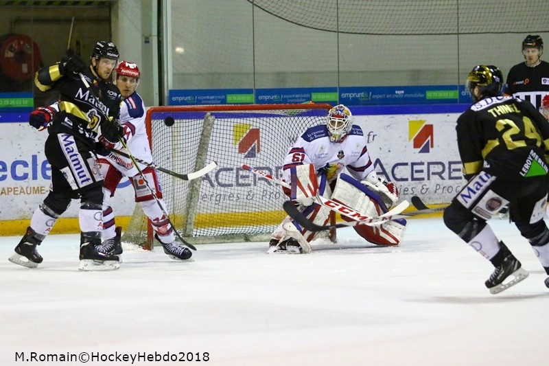 Photo hockey Ligue Magnus - Ligue Magnus : 44me journe : Rouen vs Grenoble  - Une dfaite pour conclure