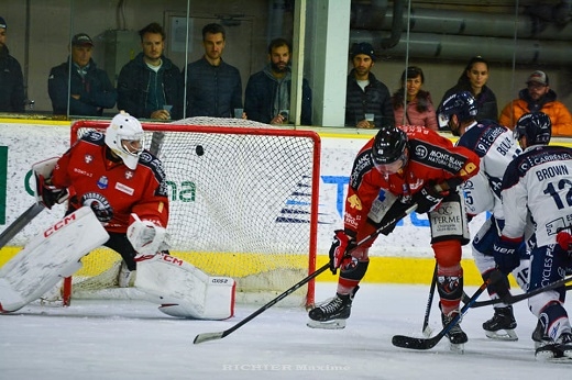 Photo hockey Ligue Magnus - Ligue Magnus : 4me journe  : Chamonix  vs Angers  - Angers lemporte  lexprience