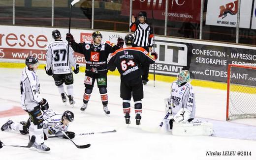 Photo hockey Ligue Magnus - Ligue Magnus : 4me journe : Amiens  vs Brest  - La Gargouille sort les crocs dans son antre