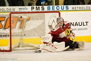 Photo hockey Ligue Magnus - Ligue Magnus : 4me journe : Chamonix / Morzine vs Rouen - Le Dragon dun souffle