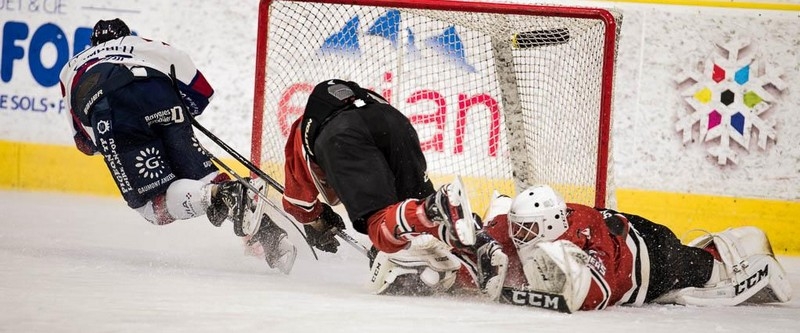 Photo hockey Ligue Magnus - Ligue Magnus : 4me journe : Chamonix  vs Angers  - Des Pionniers renversants