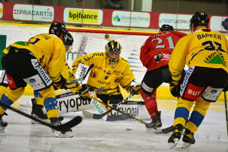 Photo hockey Ligue Magnus - Ligue Magnus : 4me journe : Chamonix  vs Rouen - Un dnouement longtemps indcis !