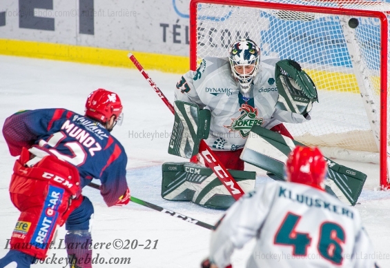 Photo hockey Ligue Magnus - Ligue Magnus : 4me journe : Grenoble  vs Cergy-Pontoise - LM : Une courte tte d