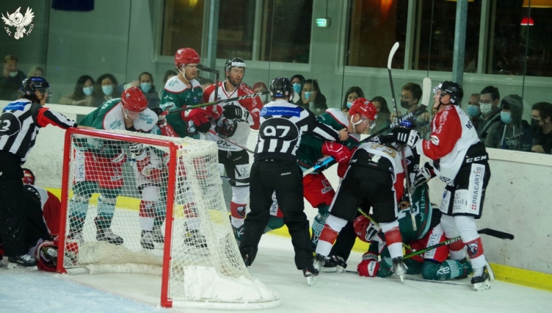 Photo hockey Ligue Magnus - Ligue Magnus : 5me journe : Anglet vs Chamonix  - Quand les Pyrnes et les Alpes se rencontrent