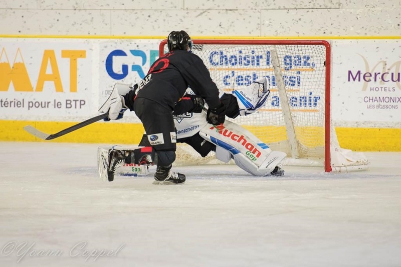 Photo hockey Ligue Magnus - Ligue Magnus : 5me journe : Chamonix  vs Gap  - Les Pionniers poursuivent leur ascension.
