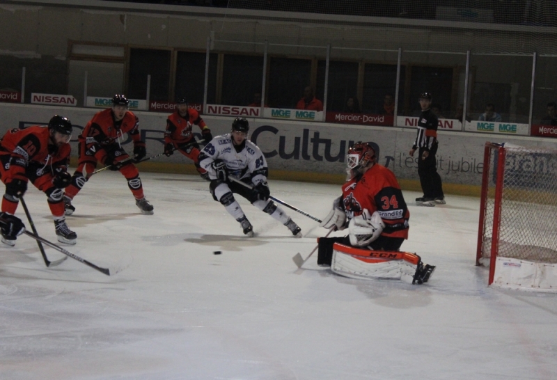 Photo hockey Ligue Magnus - Ligue Magnus : 5me journe : Epinal  vs Gap  - Gap reu cinq sur cinq