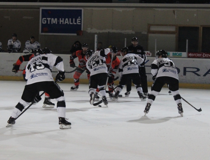 Photo hockey Ligue Magnus - Ligue Magnus : 5me journe : Epinal  vs Gap  - Gap reu cinq sur cinq