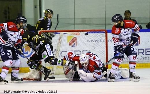 Photo hockey Ligue Magnus - Ligue Magnus : 5me journe : Rouen vs Angers  - Un Dragon malmen mais vainqueur