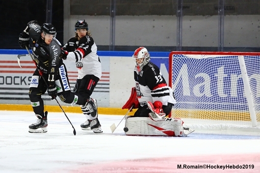 Photo hockey Ligue Magnus - Ligue Magnus : 5me journe : Rouen vs Bordeaux - Des Dragons emprunts