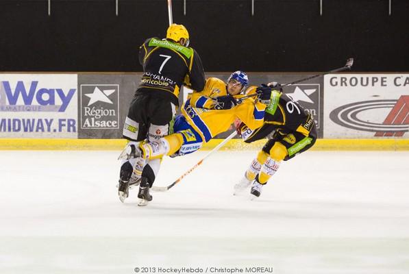 Photo hockey Ligue Magnus - Ligue Magnus : 5me journe : Strasbourg  vs Dijon  - Toujours les mmes erreurs