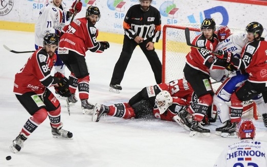Photo hockey Ligue Magnus - Ligue Magnus : 6me journe : Amiens  vs Lyon - Amiens vs Lyon : Retour en images