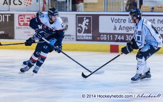 Photo hockey Ligue Magnus - Ligue Magnus : 6me journe : Angers  vs Brest  - Tifu enflamme Le Haras