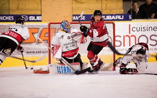 Photo hockey Ligue Magnus - Ligue Magnus : 6me journe : Chamonix  vs Nice - Les Aigles pigent les Pionniers.