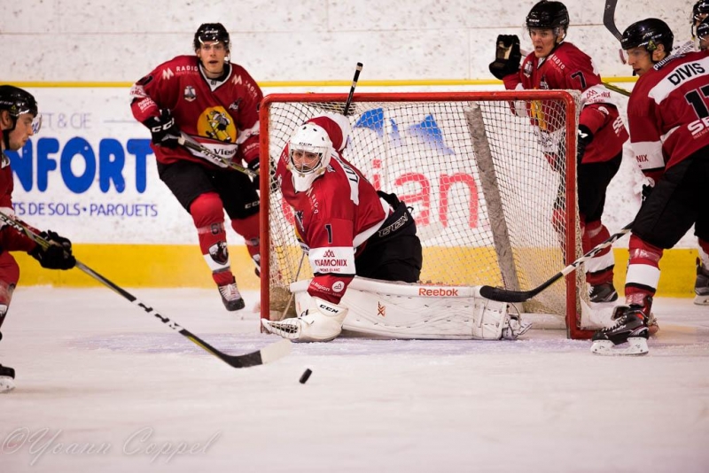Photo hockey Ligue Magnus - Ligue Magnus : 6me journe : Chamonix  vs Nice - Les Aigles pigent les Pionniers.