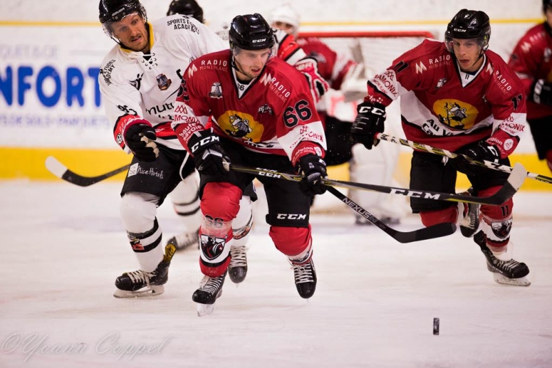 Photo hockey Ligue Magnus - Ligue Magnus : 6me journe : Chamonix  vs Nice - Les Aigles pigent les Pionniers.