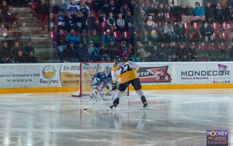 Photo hockey Ligue Magnus - Ligue Magnus : 6me journe : Gap  vs Strasbourg  - Quarante minutes de doutes  l