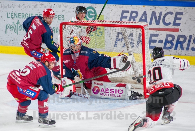 Photo hockey Ligue Magnus - Ligue Magnus : 6me journe : Grenoble  vs Nice - Grenoble torpille Nice ! 