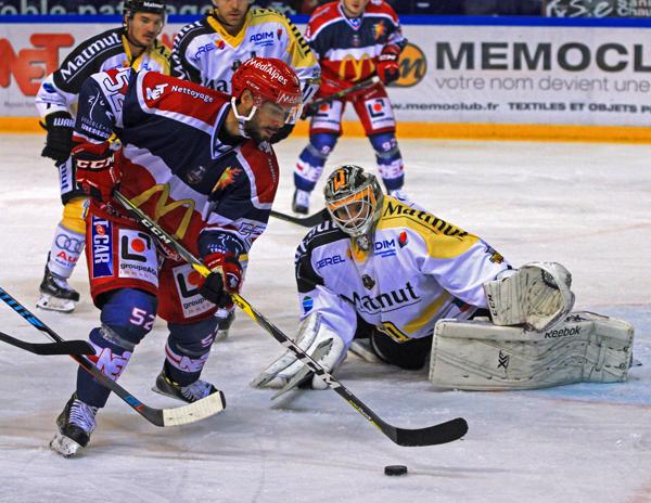 Photo hockey Ligue Magnus - Ligue Magnus : 6me journe : Grenoble  vs Rouen - Grenoble-Rouen : Du positif face aux Dragons