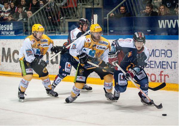 Photo hockey Ligue Magnus - Ligue Magnus : 6me journe : Grenoble  vs Strasbourg  - Grenoble laborieusement