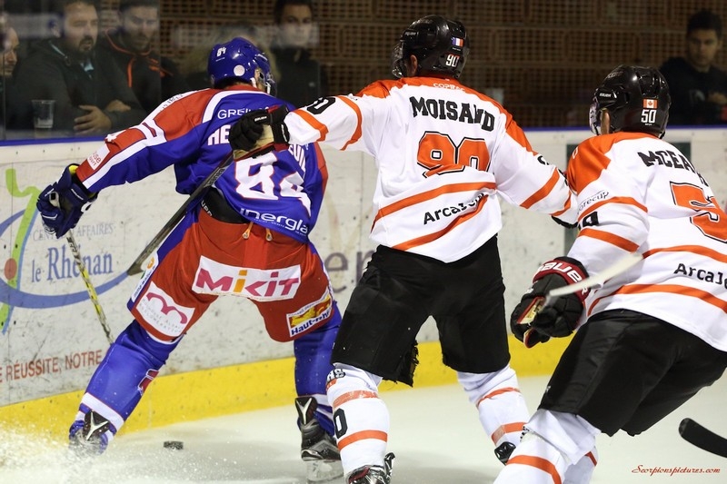 Photo hockey Ligue Magnus - Ligue Magnus : 6me journe : Mulhouse vs Bordeaux - Dominer nest pas gagner 