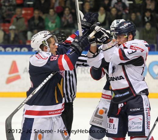 Photo hockey Ligue Magnus - Ligue Magnus : 7me journe  : Grenoble  vs Angers  - Angers  lusure 