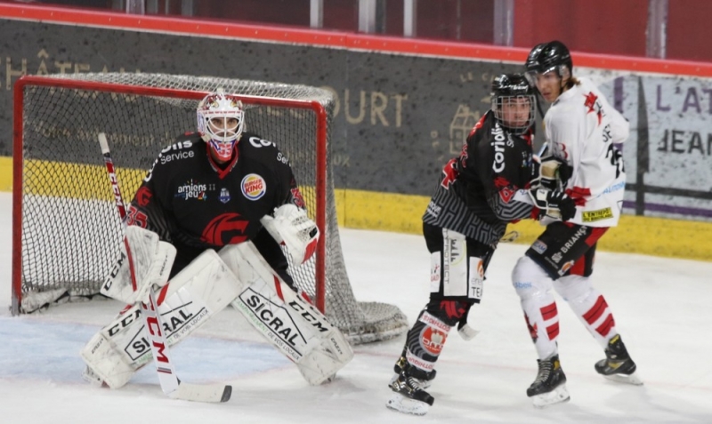Photo hockey Ligue Magnus - Ligue Magnus : 7me journe : Amiens  vs Brianon  - Amiens srieux et appliqu
