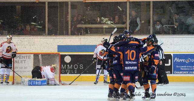 Photo hockey Ligue Magnus - Ligue Magnus : 7me journe : Chamonix  vs Morzine-Avoriaz - Le Chamois toujours au sommet