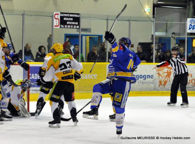 Photo hockey Ligue Magnus - Ligue Magnus : 7me journe : Dijon  vs Strasbourg  - Ils ont eu l