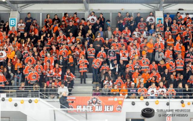 Photo hockey Ligue Magnus - Ligue Magnus : 7me journe : Epinal  vs Dijon  - Les citrouilles font fuir les fantmes