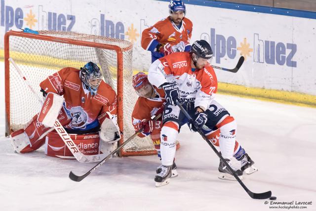 Photo hockey Ligue Magnus - Ligue Magnus : 7me journe : Lyon vs Angers  - LM : Lyon continue sur sa mauvaise srie 