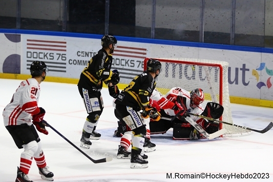 Photo hockey Ligue Magnus - Ligue Magnus : 7me journe : Rouen vs Nice - Les Dragons poursuivent leur invincibilit
