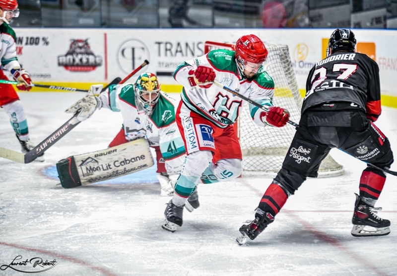Photo hockey Ligue Magnus - Ligue Magnus : 8me journe  : Bordeaux vs Anglet - Leon offensive bordelaise !