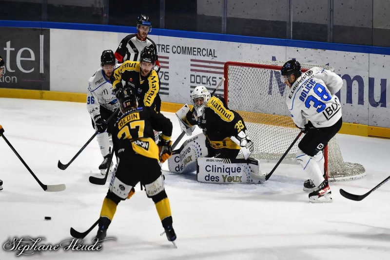 Photo hockey Ligue Magnus - Ligue Magnus : 8me journe  : Rouen vs Gap  - Les dragons tombent le leader.