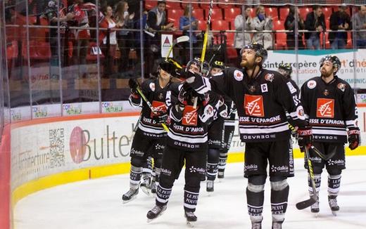 Photo hockey Ligue Magnus - Ligue Magnus : 8me journe : Amiens  vs Chamonix / Morzine - Quatre sur quatre pour les Gothiques