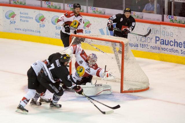 Photo hockey Ligue Magnus - Ligue Magnus : 8me journe : Amiens  vs Chamonix / Morzine - Quatre sur quatre pour les Gothiques
